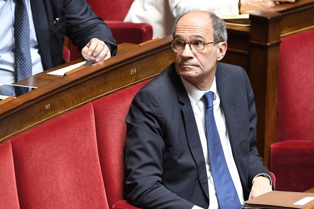 Le député et président de la commission des finances de l'Assemblée nationale Eric Woerth, le 10 avril 2018