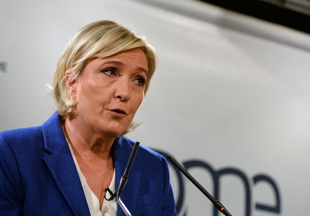 Marine Le Pen à Paris, le 6 mars 2017
