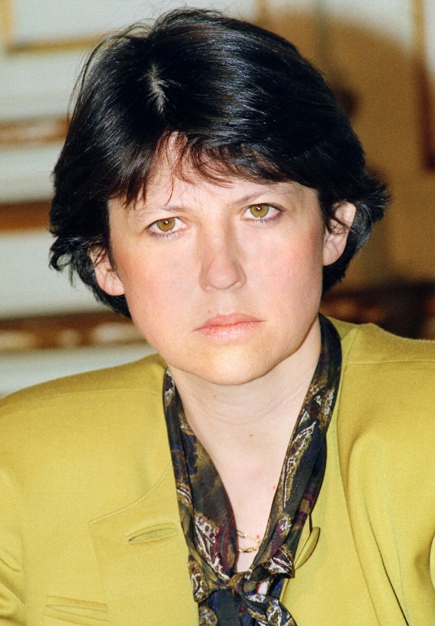 Martine Aubry, lorsqu'elle était directeur général adjoint de Péchiney, à Paris le 26 mars 1991