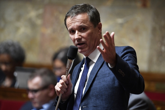 Nicolas Dupont-Aignan à l'Assemblée nationale, photo du 5 juin 2018.