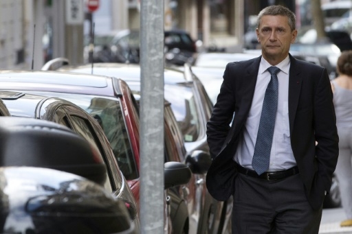 Frédéric Péchenard, ancien patron de la police nationale et actuel directeur général du parti Les Républicains,  le 21 septembre 2014 à Paris