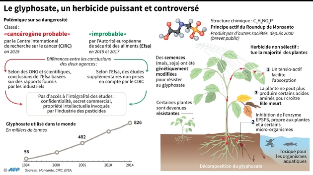 Le glyphosate