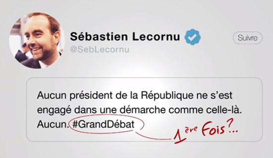 Tweet Sébastien Lecornu #MVCO