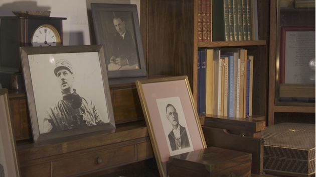 Le bureau du général de Gaulle a Colombey-les-deux-Eglises