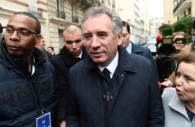 François Bayrou, président du MoDem,  le 7 mai 2017 à Paris