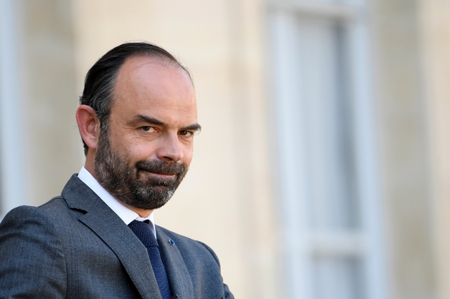 Le Premier ministre, Edouard Philippe, à l'Elysée à Paris le 20 avril 2018