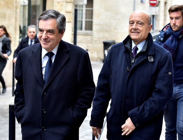 François Fillon et Alain Juppé le 25 janvier 2015 à Bordeaux