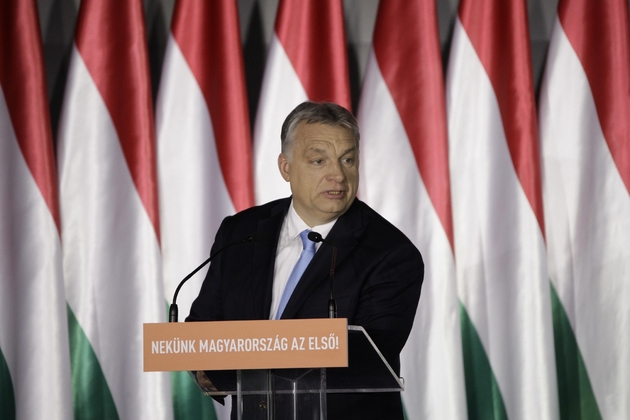 Le Premier ministre hongrois Viktor Orban, le 5 avril 2019 à Budapest