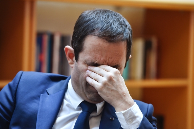 Benoît Hamon le 22 mars 2017 à Paris 
