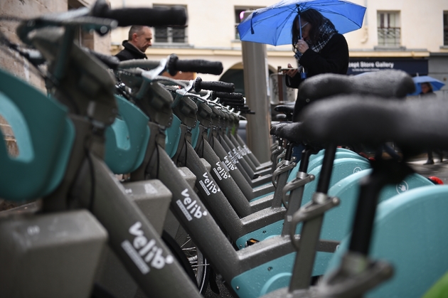 Les nouveaux Vélib', le 1er janvier 2018 à Paris
