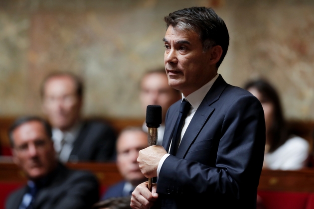 Le président du groupe Nouvelle gauche (socialistes) à l'Assemblée nationale à Paris le 28 juin 2017