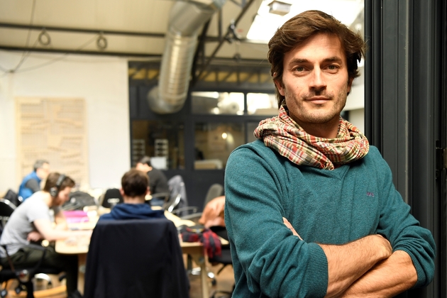 Baptiste Bernier, architecte, urbaniste et professeur d'université à Paris, le 5 avril 2017