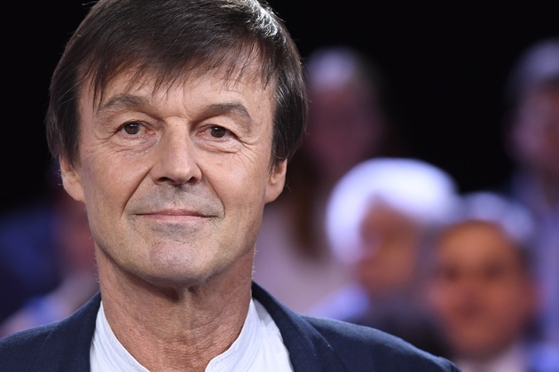 Nicolas Hulot sur le plateau de 