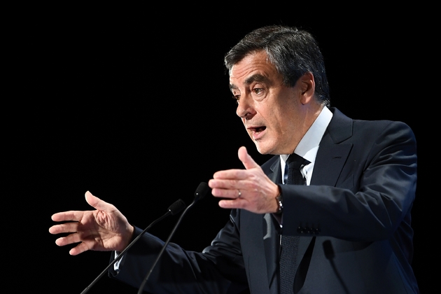 François Fillon en meeting à Aubervilliers, le 4 mars 2017 