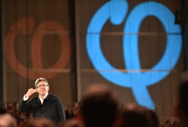 Jean-Luc Mélenchon à Lille le 12 avril 2017