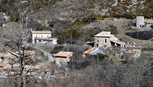 Le village de Majastres, en février 2020