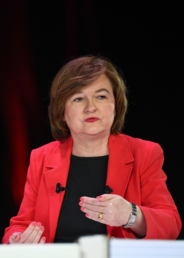 Nathalie Loiseau, tête de liste LREM aux élections européennes, le 11 avril 2019 à Paris