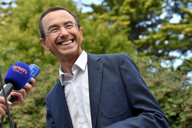 Le président du groupe LR au Sénat, Bruno Retailleau, le 2 septembre à La Baule