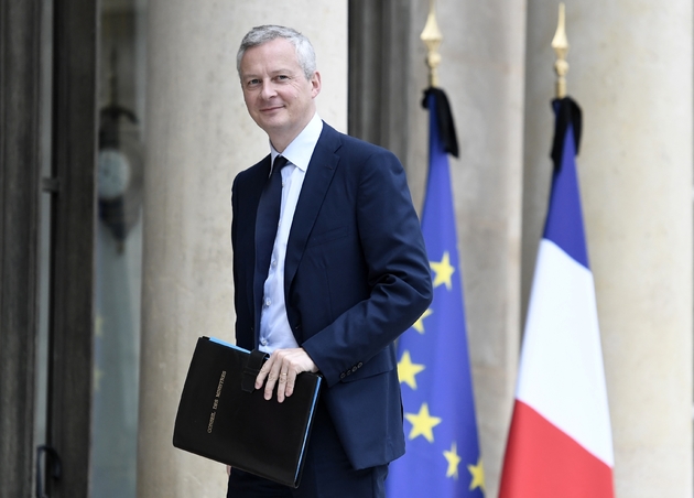 Le ministre de l'Economie, Bruno Le Maire, le 24 mai 2017 à l'Elysée, à Paris