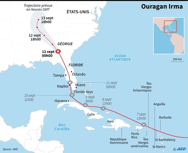 L'ouragan Irma