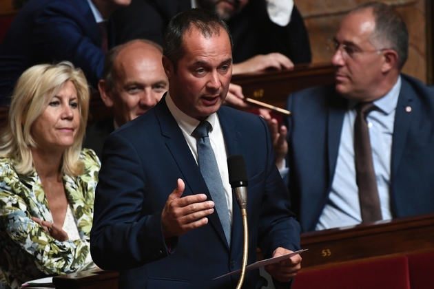 Le député socialiste Stéphane Viry, à l'Assemblée nationale à Paris, le 23 juillet 2019