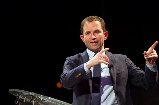 Benoît Hamon en meeting le 16 janvier 2017 à Clermont-Ferrand