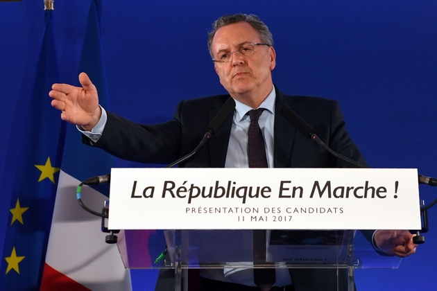 Le secrétaire général de La République en marche Richard Ferrand, le 11 mai 2017 à Paris
