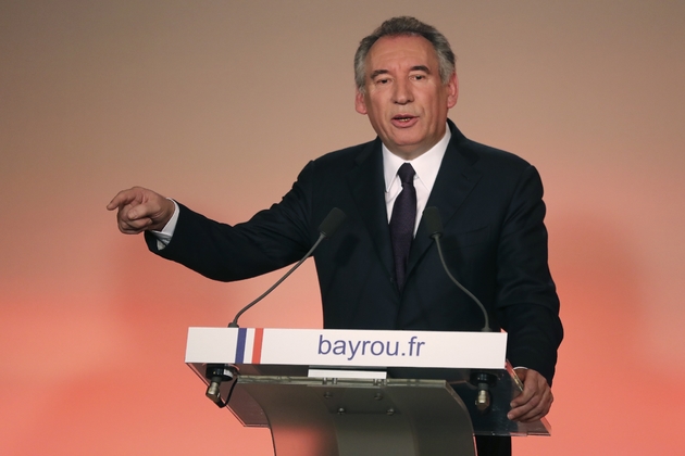 Le centriste François Bayrou à Paris, le 22 février 2017