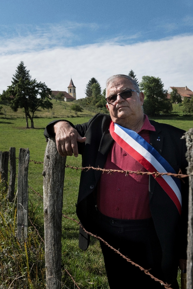 Daniel Cassard, maire de Belmont et président de l'Association des maires ruraux du Doubs, le 11 septembre 2019