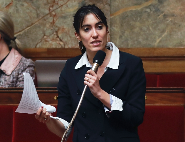 La députée LREM Paul Forteza lors d'un débat à l'Assemblée nationale, le 28 juillet 2017 à Paris