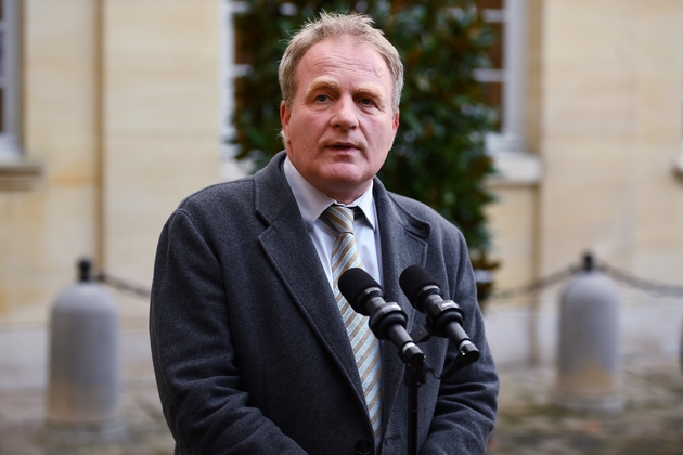 François Hommeril, le président de la CFE-CGC, le 10 janvier 2020 à Paris