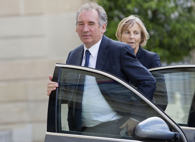 François Bayrou et Marielle de Sarnez à Paris, le 25 juin 2016