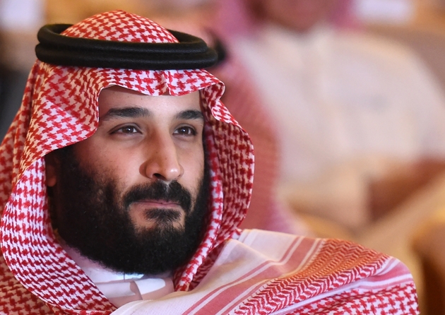 Photo prise le 24 octobre 2017 du prince héritier saoudien Mohammed ben Salmane à Ryad