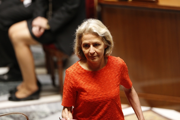 La députée Agir Laure De la Raudiere, le 28 juin 2017 à l'Assemblée nationale à Paris