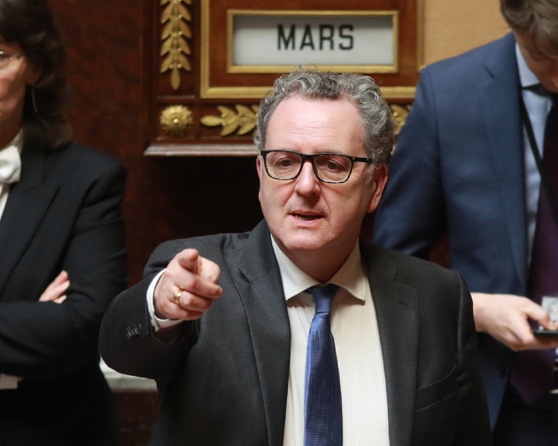 Le président du groupe majoritaire LREM à l'Assemblée nationale, Richard Ferrand, le 21 mars 2018