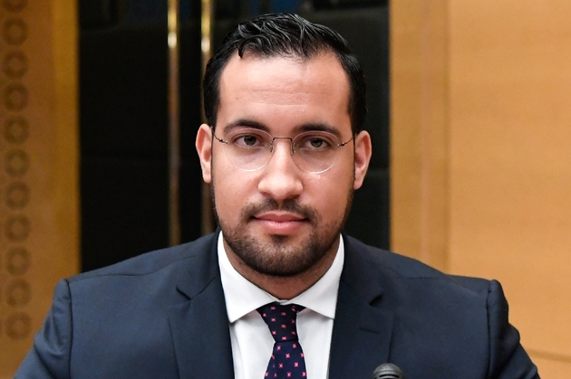 Alexandre Benalla au Sénat à Paris le 19 septembre 2018