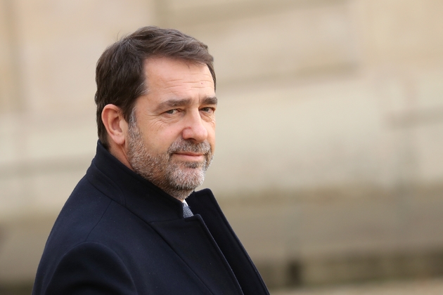 Christophe Castaner quitte l'Elysée après le Conseil des ministres le 19 février 2020
