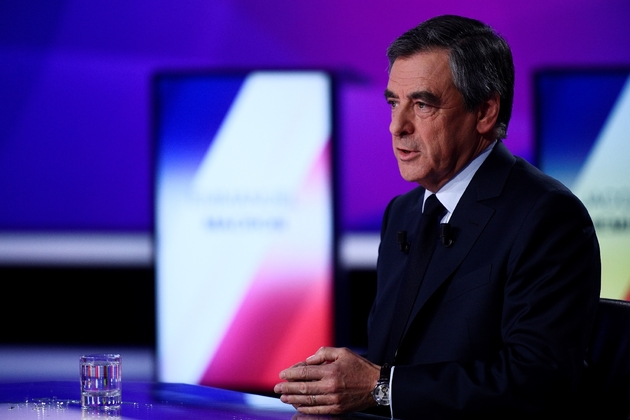 François Fillon pendant l'émission 
