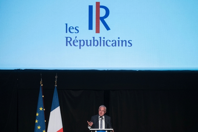 Le président par intérim du parti Les Républicains (LR), Jean Leonetti, à Belfort, le 19 septembre 2019