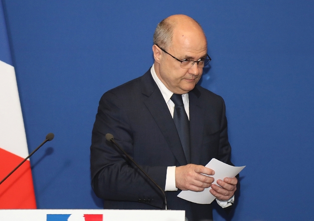 Bruno Le Roux à Bobigny, près de Paris, le 21 mars 2017