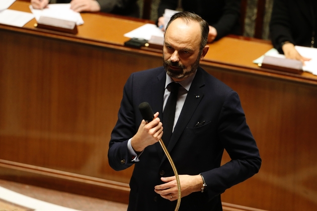 Edouard Philippe à l'Assemblée nationale, le 4 février 2020