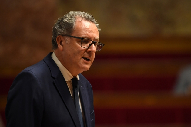 Richard Ferrand prononce son discours au perchoir le 12 septembre 2018