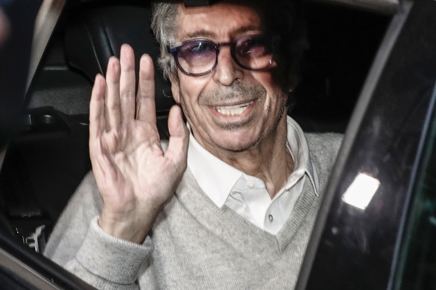 Sortie de prison de Patrick Balkany, Paris le 12 février 2020