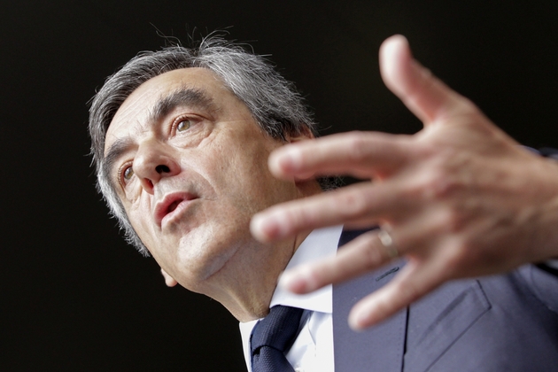 François Fillon à Biguglia en Corse, le 1er avril 2017