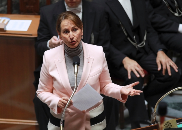 La ministre de l'Environnement Ségolène Royal, le 29 novembre 2016 à l'Assemblée nationale à Paris 