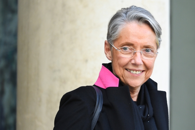 Elisabeth Borne le 18 décembre 2019 quittant le conseil des ministres à Paris