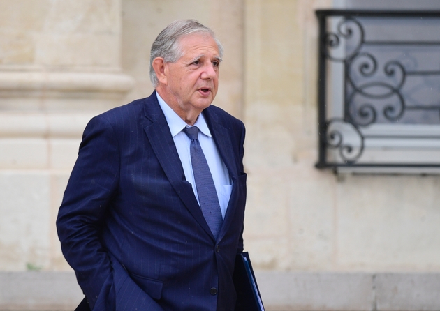 Le ministre de la Cohésion des Territoires Jacques Mézard, le 19 juillet 2017 à Paris