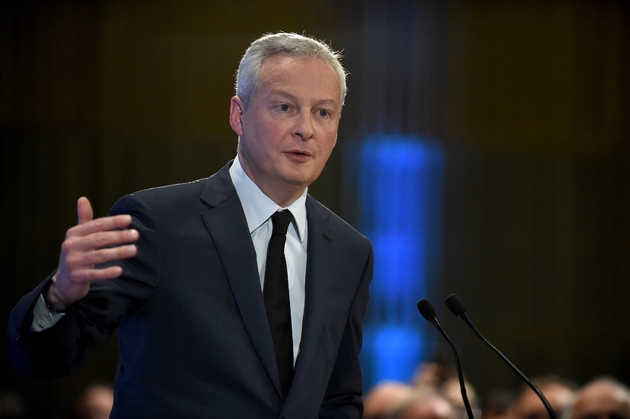 Le ministre de l'Economie Bruno Le Maire, le 7 janvier 2020 à Paris