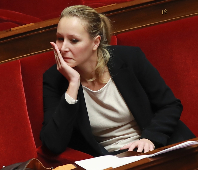 Marion Maréchal-Le Pen, députée du FN, à l'Assemblée nationale le 1er décembre 2016