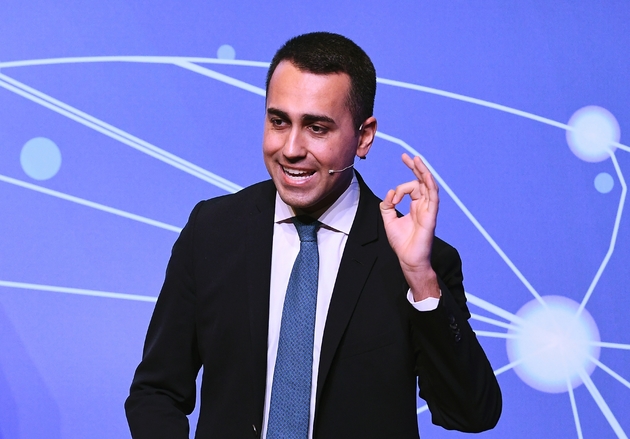 Le vice-Premier ministre italien Luigi Di Maio à Rome, le 22 janvier 2019